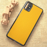 Soft Silicone TPU Frame Classic Weave Case For Samsung Galaxy S20 Series