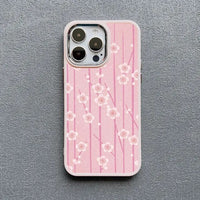 Various Flowers Leaves Shockproof Soft Case For iPhone 15 14 13 12 series