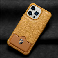 Luxury Ultra Thin PU Leather Case for iPhone 13 12 11 Pro Max Mini