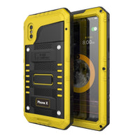 360 Heavy Duty Metal Armor IP68 Waterproof Shockproof Protection Cover for iPhone 13 12 11 series