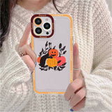 Pumpkin Fall Leaf Case for iPhone 14 13 12 series