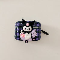 3D Sanrios Kuromi Pochacco Case For AirPods 1 2 3 Earphone Accessories