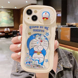 Cartoon Anime The Pooh Sliding Lens Camera Quicksand Case for iPhone 14 13 12 series