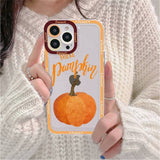 Pumpkin Fall Leaf Case for iPhone 14 13 12 series
