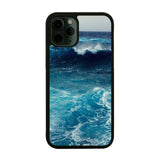 2021 Blue Sea Featured Silicone PC+TPU Phone Case For iPhone 12 11 X Series