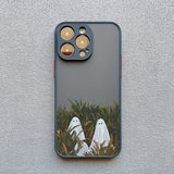 Cute Ghost Shockproof Soft Case For iPhone 14 13 12 series