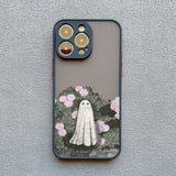 Cute Ghost Shockproof Soft Case For iPhone 14 13 12 series