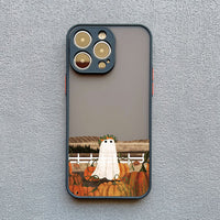 Cute Ghost Shockproof Soft Case For iPhone 14 13 12 series