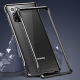 Bumper Metal Aluminum Frame Cover Airbag Shockproof Case for Samsung Galaxy Note20 Ultra