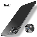 Ultra Thin Slim Hard Plastic Magnetic Car Case for iPhone 13 12 11 Pro Max Mini