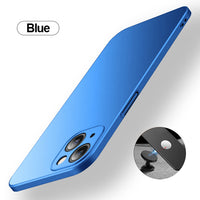 Ultra Thin Slim Hard Plastic Magnetic Car Case for iPhone 13 12 11 Pro Max Mini