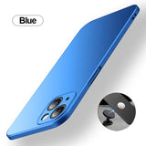 Ultra Thin Slim Hard Plastic Magnetic Car Case for iPhone 13 12 11 Pro Max Mini