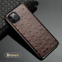 handmade leather case for iphone 12 pro max 1