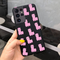 Colorful 3D Cute Cartoon Shockproof Case For Samsung Galaxy S21 Series