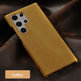 Premium Leather Retro Case For Samsung Galaxy S23 S22 S21 series