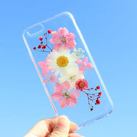 Dried Real Flower Phone Cases For iphone 6 6s 6 plus For iphone 7 7 plus