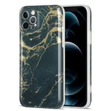 Glazed Marble Pattern TPU Case for iPhone 12 11 Series