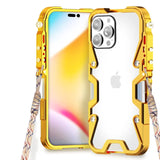 Armor Screw Metal Aluminium Frame Shockproof Case For iPhone 15 14 13 12 series