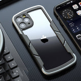 Luxury Hybrid Rugged Dual Layer Armor Transparent Case For iPhone 13 12 Series