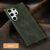 Premium Leather Retro Case For Samsung Galaxy S23 S22 S21 series