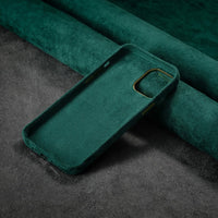 Full Lens Protection Luxury PU Leather Case for iPhone 13 12 11 series