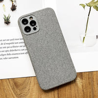 Soft Suede Leather Anti knock Full Protection Case For Apple iPhone 12 11 Series