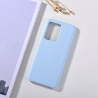 Liquid Silicone Original Samsung Galaxy S20 Series Half-wrapped Case High Quality