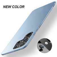 Silm Magnetic Car Holder Hard Case for Samsung Galaxy S22 S21 S20 Note 20 Ultra Plus
