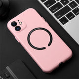 Luxury Shockproof Leather Wireless Charging Case for iPhone 13 12 11 Pro Max