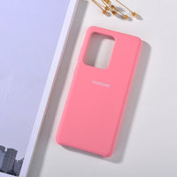 Liquid Silicone Original Samsung Galaxy S20 Series Half-wrapped Case High Quality