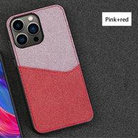 Canvas Card Slot Fabric Case for iPhone 13 12 11 Pro Max Mini
