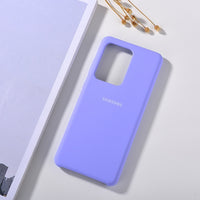 Liquid Silicone Original Samsung Galaxy S20 Series Half-wrapped Case High Quality
