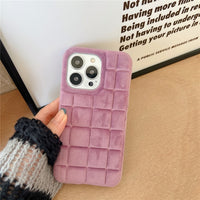 Fashion Soft Fur Plush Case for iPhone 14 13 12 series