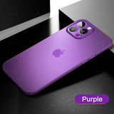 Translucent Ultra Thin Matte Case for iPhone 14 series