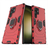 Magnetic Holder Ring Armor Shockproof Case For Samsung Galaxy S24 series