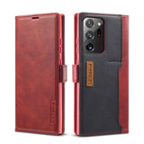 Vintage Leather Wallet Case Magnetic TPU Back Cover Case for Samsung Galaxy Note 20 & S20 Series