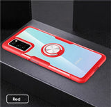 Transparent Clear Case with Plus Magnetic Ring Stand Heavy Duty Protection for Note 20 Series