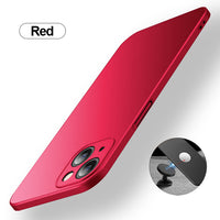 Ultra Thin Slim Hard Plastic Magnetic Car Case for iPhone 13 12 11 Pro Max Mini