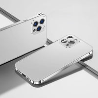 Luxury Metal Magnetic Plating Aluminum Frame Case for iPhone 13 12 11 Pro Max