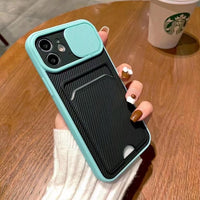 Slide Camera Lens Protection Case for iPhone 13 12 11 Pro Max