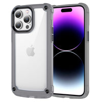 Transparent Armor Shockproof Clear Case For iPhone 15 14 13 12 series