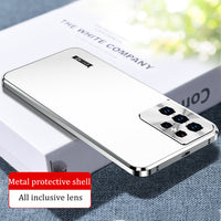 Magnetic Metal Lens Protection Case for Samsung Galaxy S21 S22 Ultra Plus