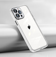 Luxury Soft Silicone Glass Lens Protector Case for iPhone 13 12 11 Pro Max