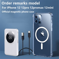 10000mAh Magnetic Wireless Power Bank 20W Fast Charging External Battery For iPhone12 Pro Max