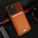 Magnetic Premium Leather Wallet Case For iPhone 15 14 13 12 series