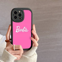 Barbie Doll PU Leather Case For iPhone 14 13 12 series