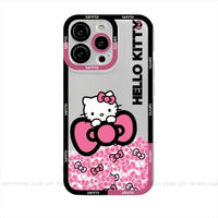 Hello Kitty Sanrio Kuromi Melody Silicone Case For iPhone 14 13 12 series